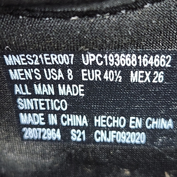 Size 8 Men's Sandal Vegan leather Brown EARTH SPIRIT - Picture 9 of 15